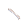 BIGUDIES BLANCO-ROSA Ø7mm CORTO 12uds 